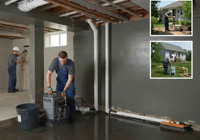 Basement Waterproofing and Flood Prevention process in Princeton, KY